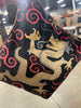 Onyx Bixi Square Throw Pillow
