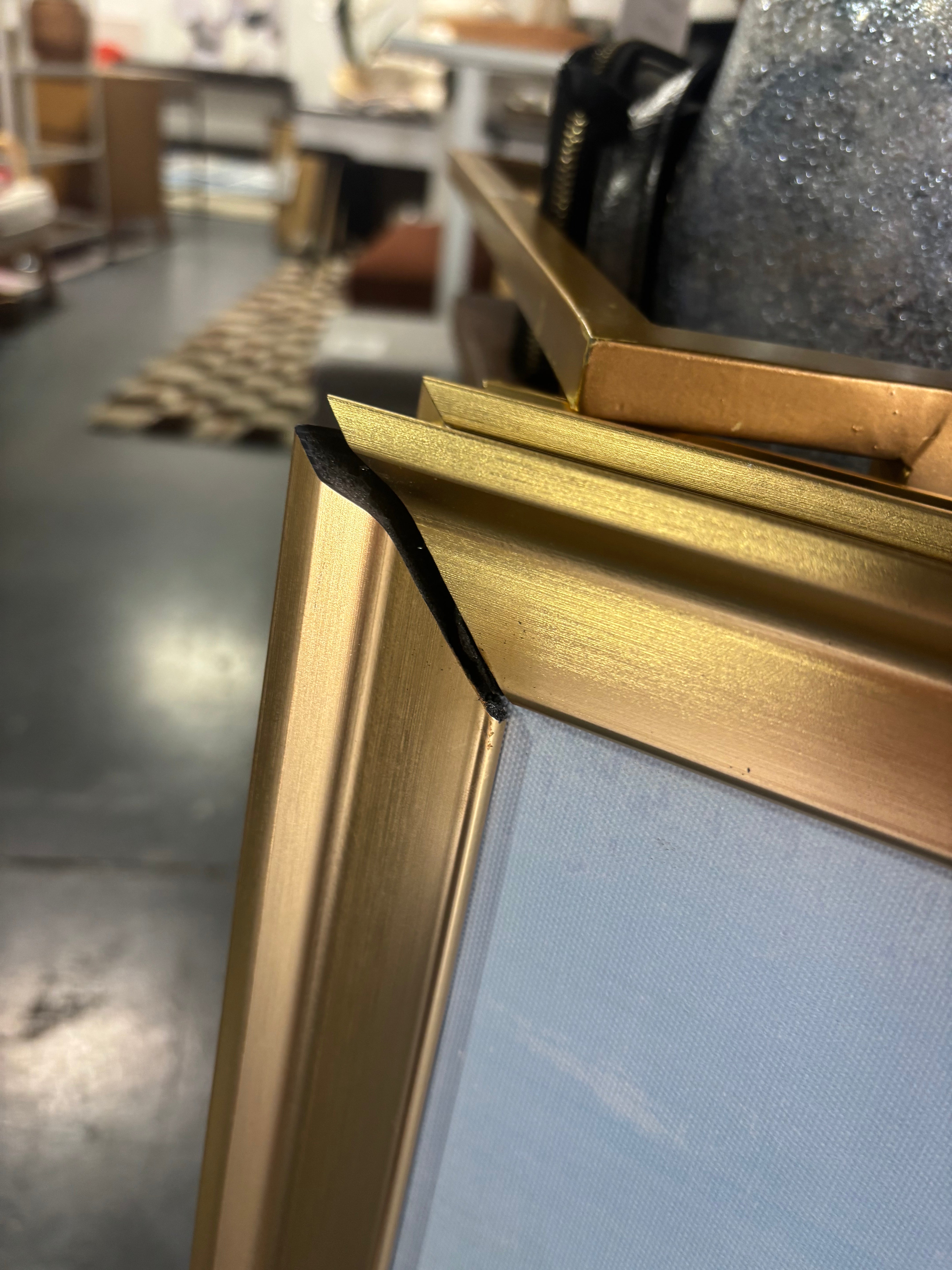 " Old Coast Town I " 2 - Pieces-SHOWROOM ITEM