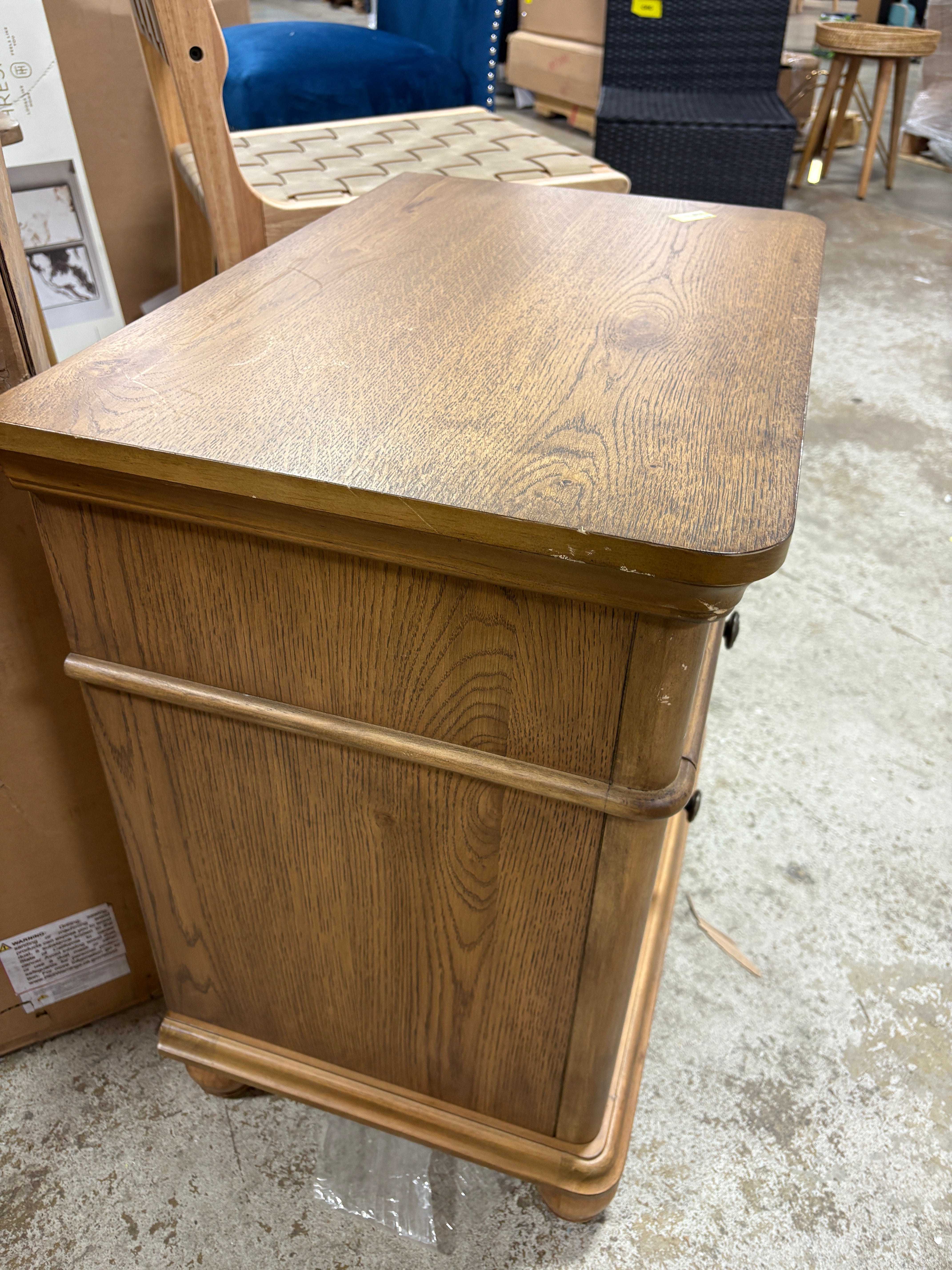 3 Drawer Classic Night Stand SHOWROOM ITEM