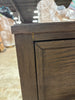Preston Bedroom 2-Drawer Wood and Metal Nightstand SHOWROOM ITEM