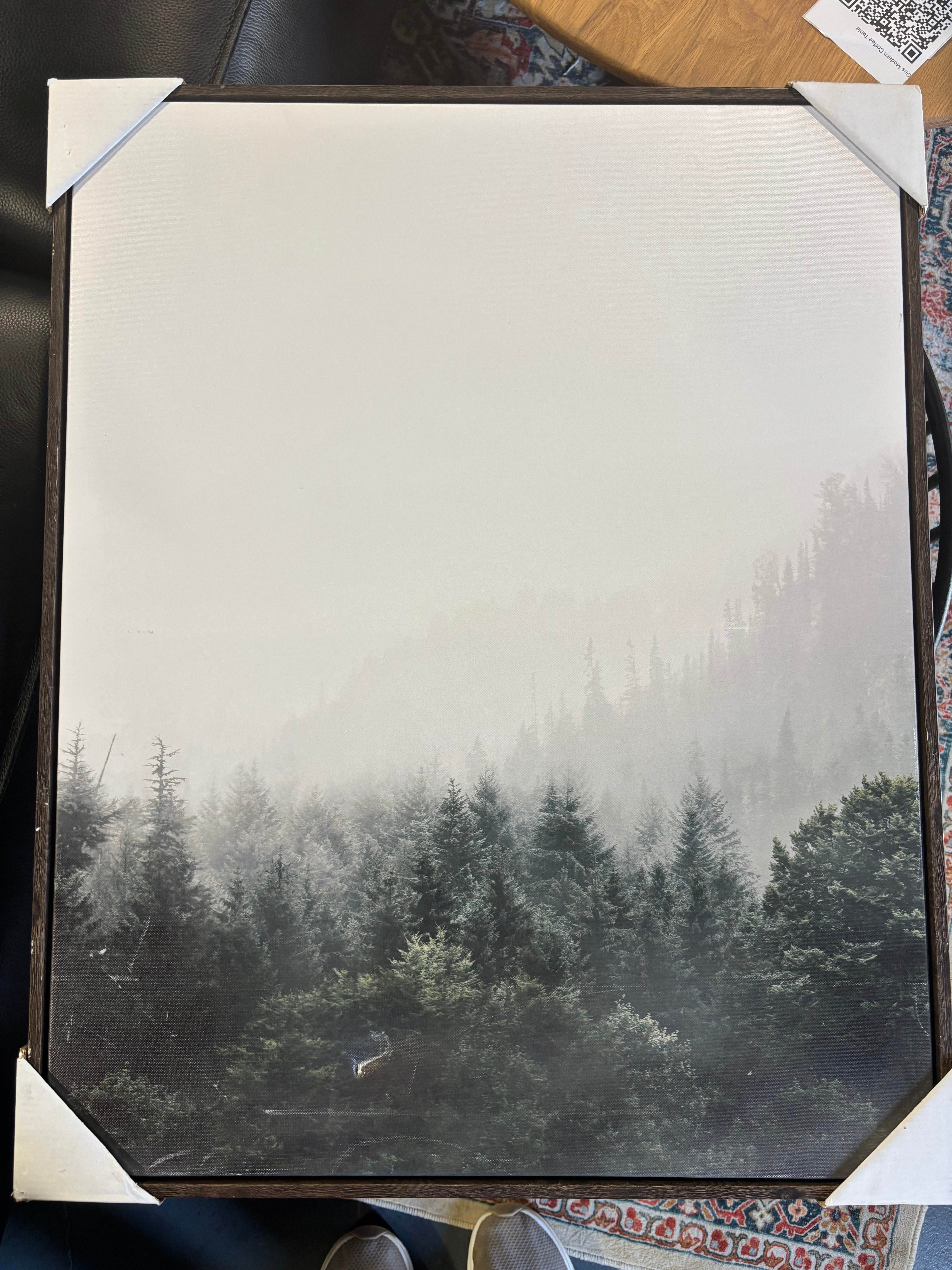 24" x 30" Mystic Forest Framed Canvas SHOWROOM ITEM