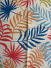 2' x 6' Modern Botanical Leaves Area Rug - Non-Slip SHOWROOM ITEM