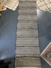 2' x 7' Washable Norwalk Stripe Runner Rug- Black/White SHOWROOM ITEM