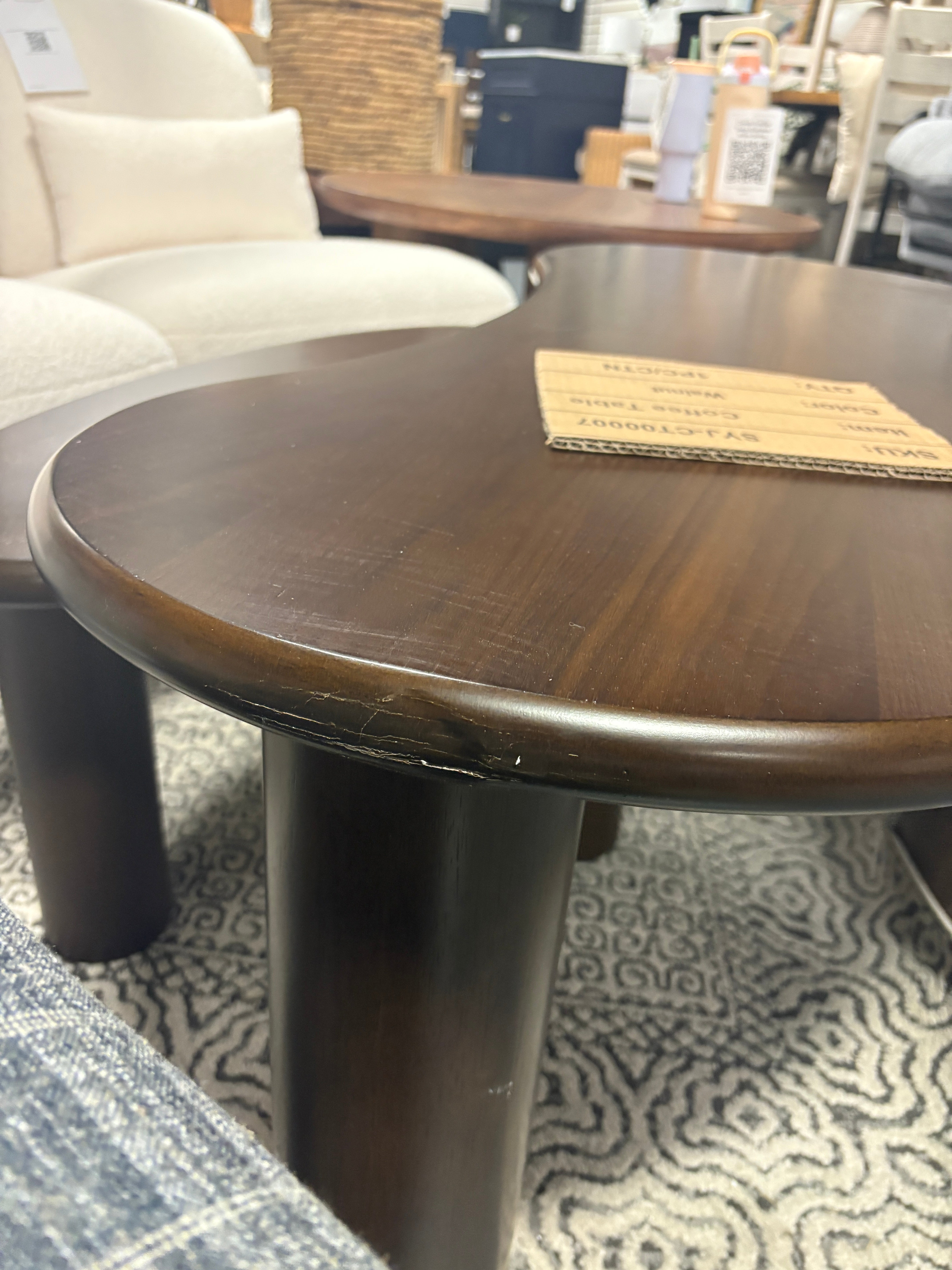 Wood Nesting Coffee Tables (Set of 2) SHOWROOM ITEM