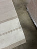 El Marina Striped Wool/Cotton Area Rug Cream