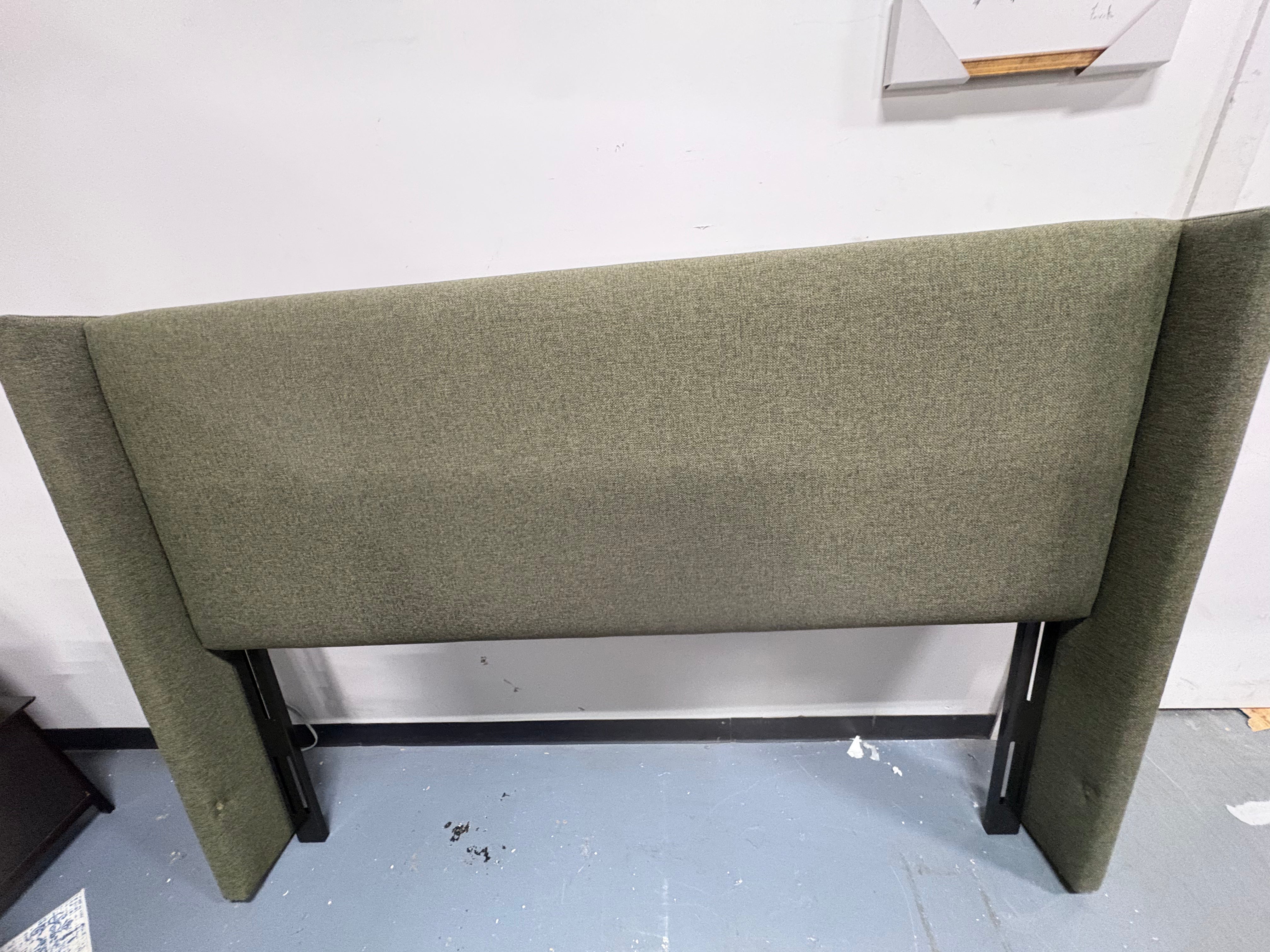 (KING) Bellfield Upholstered Headboard SHOWROOM ITEM