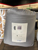 (FULL/QUEEN) Rayon from Bamboo Comforter Set - Dark Grey SHOWROOM ITEM