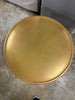 Noxon Boho Lace Cut Iron Coffee Table - Gold Brushed Brown SHOWROOM ITEM