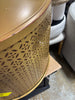 Noxon Boho Lace Cut Iron Coffee Table - Gold Brushed Brown SHOWROOM ITEM