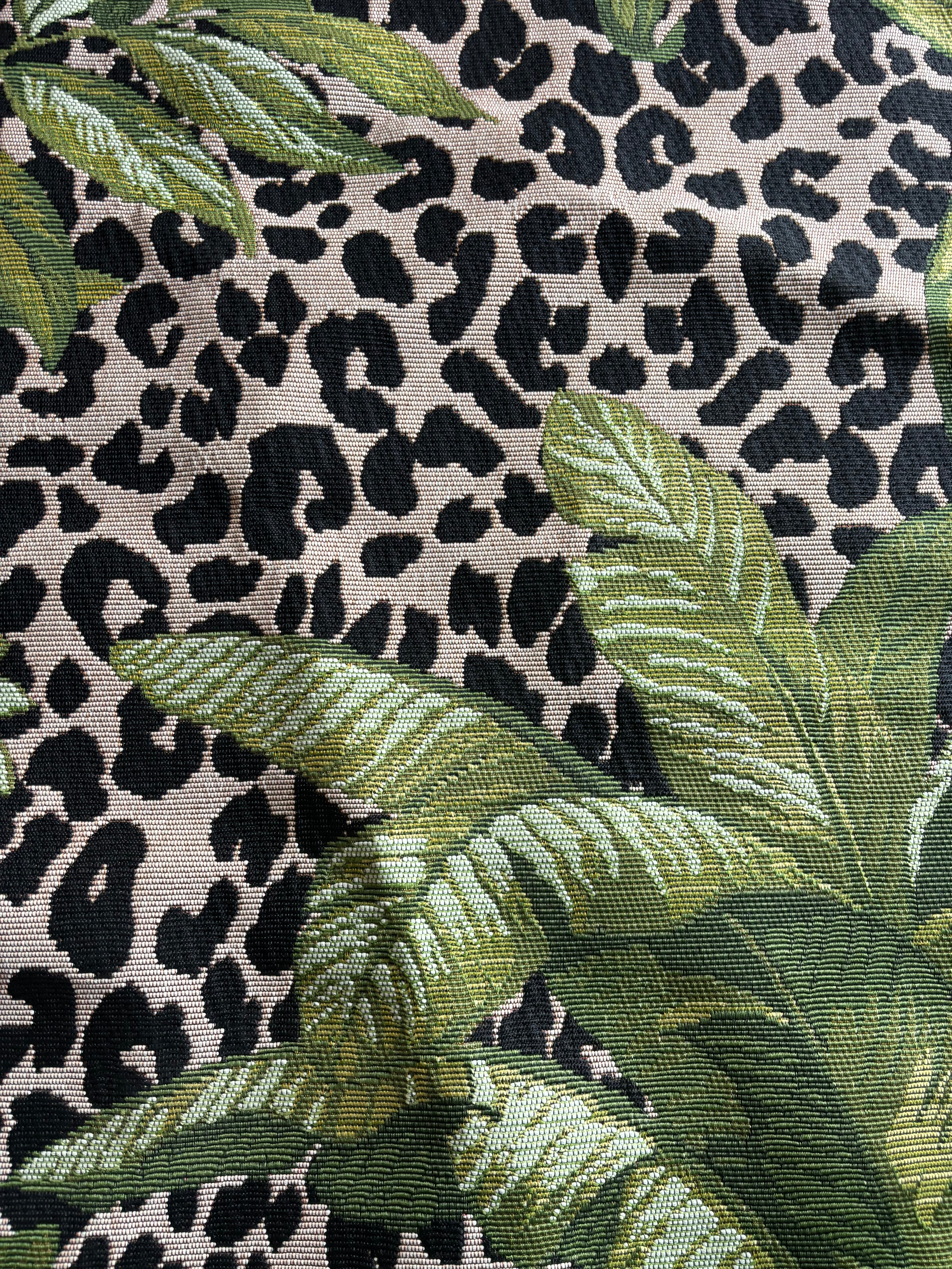 4'x6' Liora Manne Marina Tropical Indoor/Outdoor Rug - Safari Green SHOWROOM ITEM
