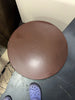 🔴 Geometric Terrafab Accent Table - Brown SHOWROOM ITEM