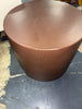 🔴 Geometric Terrafab Accent Table - Brown SHOWROOM ITEM