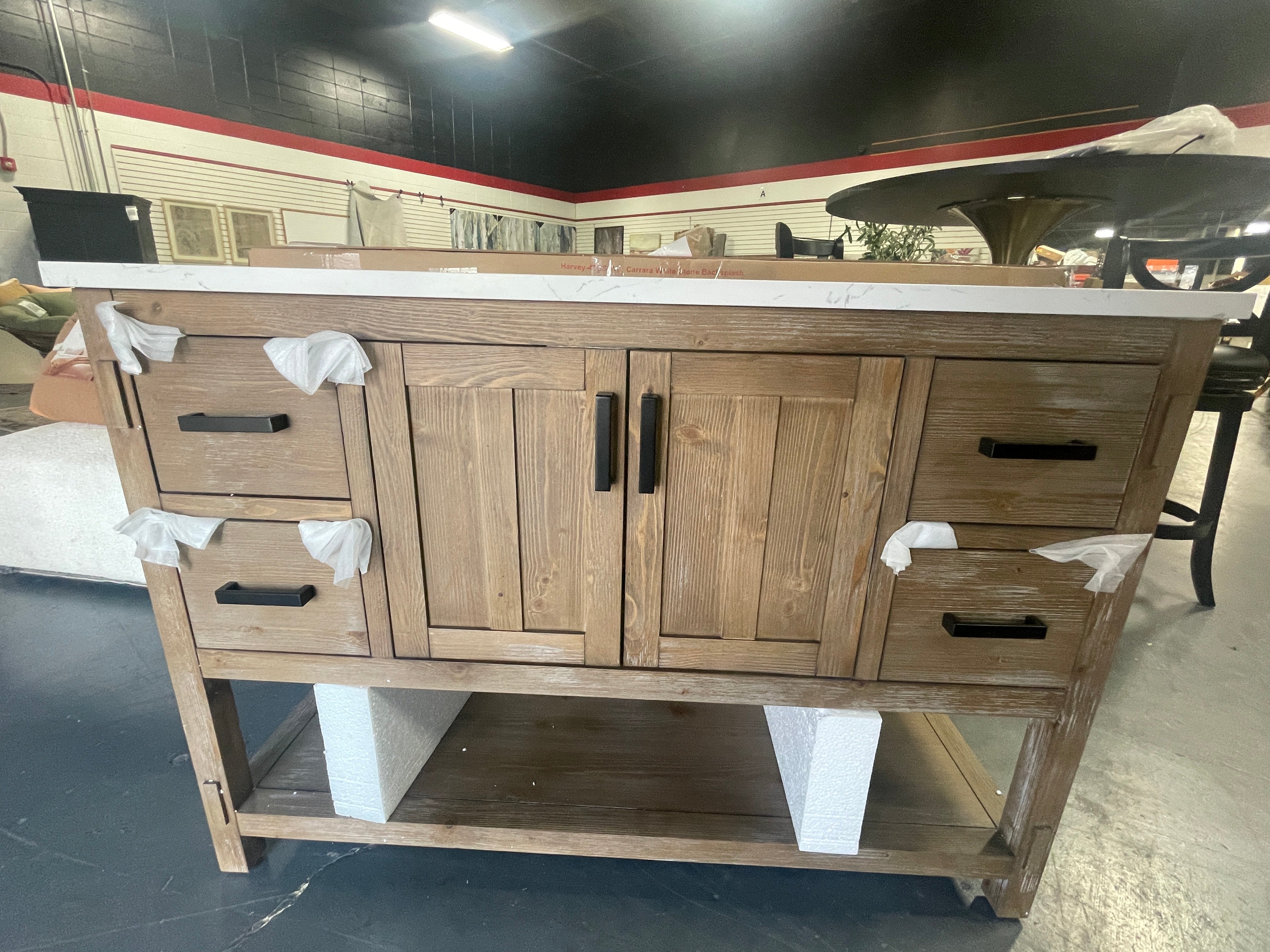 Marissa 48'' Single Bathroom Vanity with Quartz Top SHOWROOM ITEM ONLY