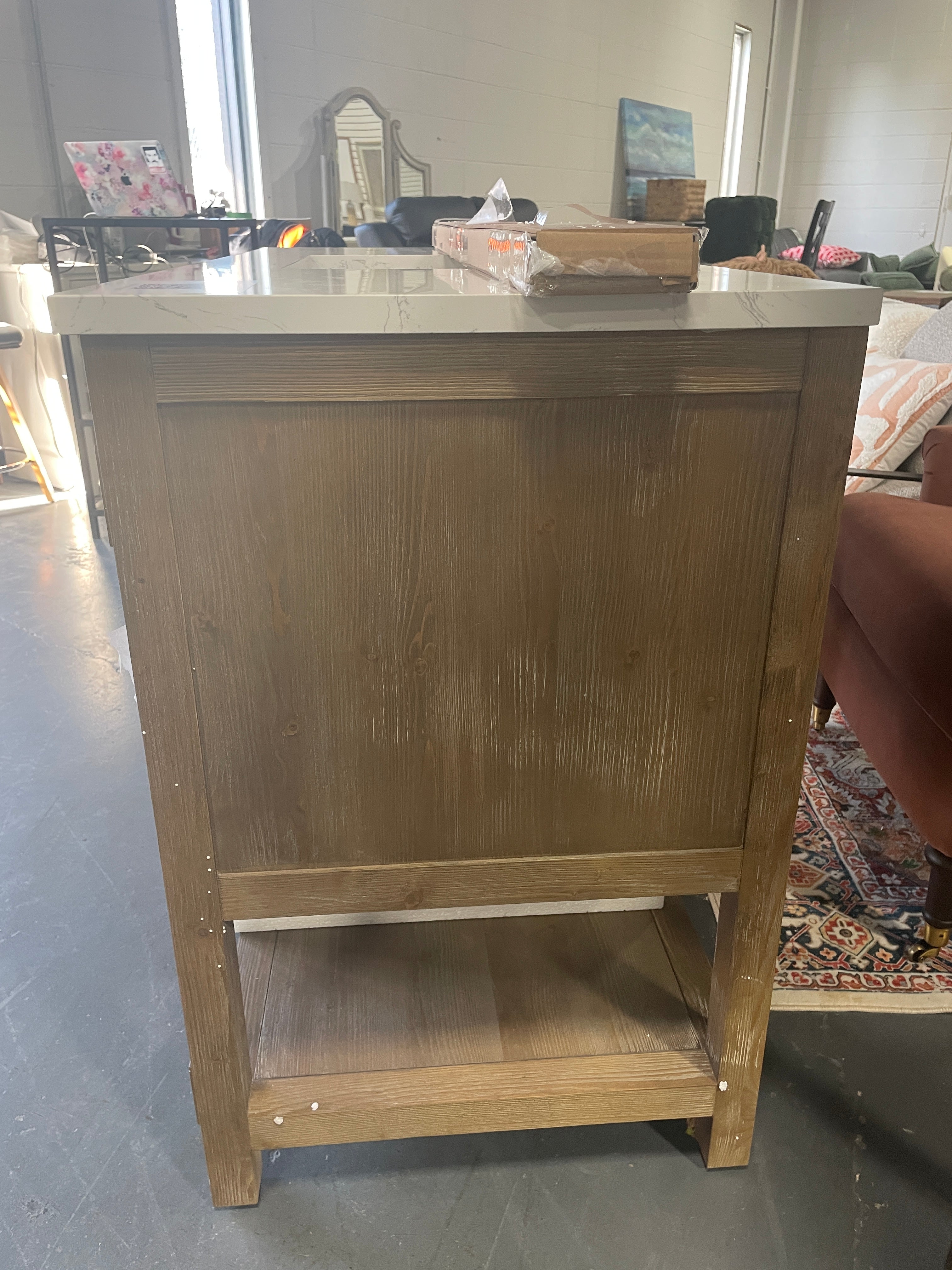 Marissa 48'' Single Bathroom Vanity with Quartz Top SHOWROOM ITEM ONLY
