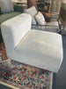 Boucle Armless Chair SHOWROOM ITEM