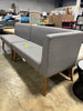 2pc Odessa Mid-Century Modern Dining Nook Banquette Set SHOWROOM ITEM