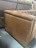 Byer 95'' Leather Sofa SHOWROOM ITEM