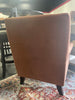 Mercer Rolled Upholstered Armchair with Casters SHOWROOM ITEM