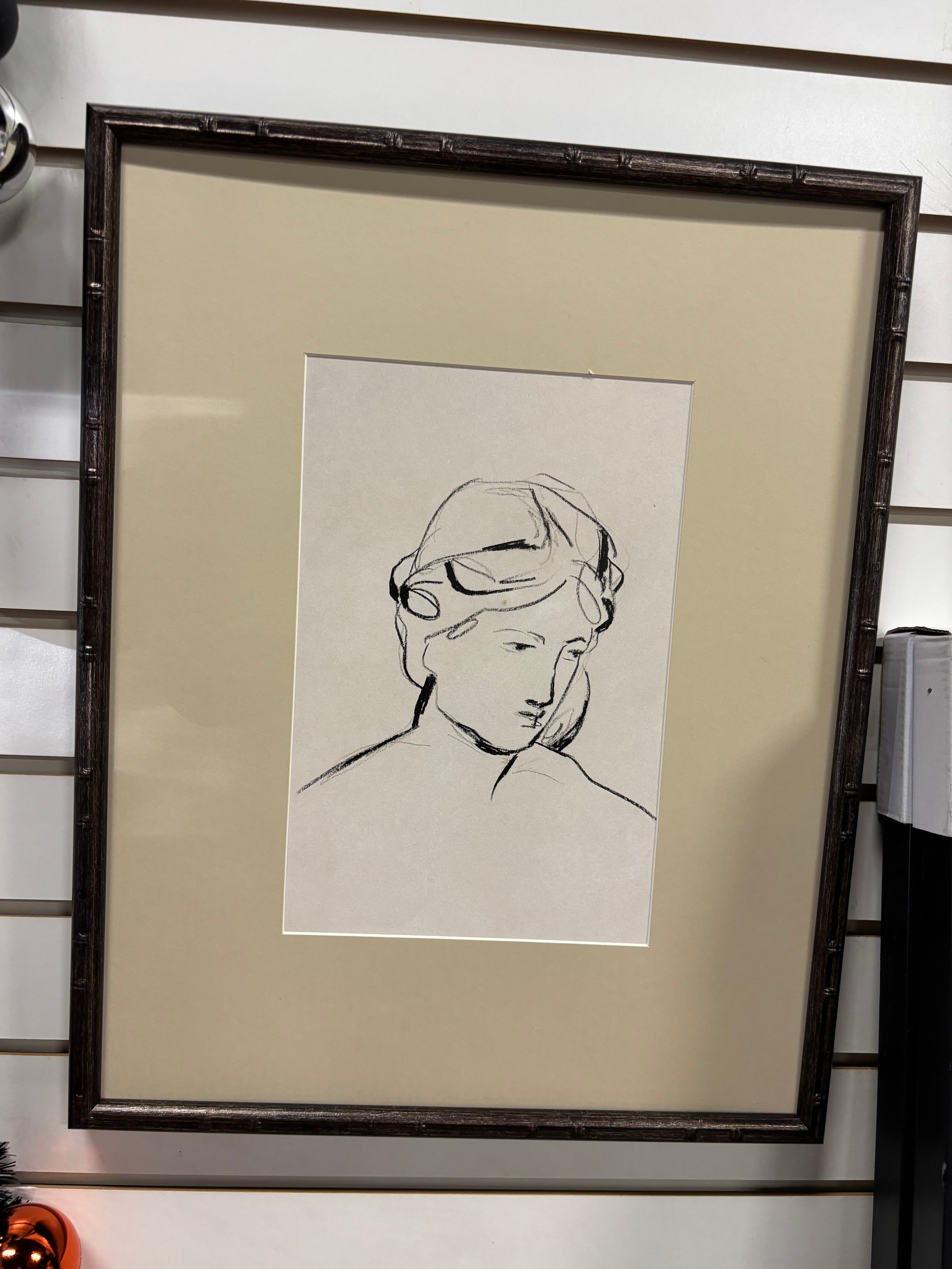 Art Sketch With No Glass SHOWROOM ITEM 🔴