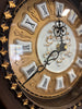 74'' H Polyresin Grandfather Clock with Adjustable Chime Volume SHOWROOM ITEM