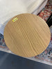Wooden Round Pedestal Accent Drink Table SHOWROOM ITEM