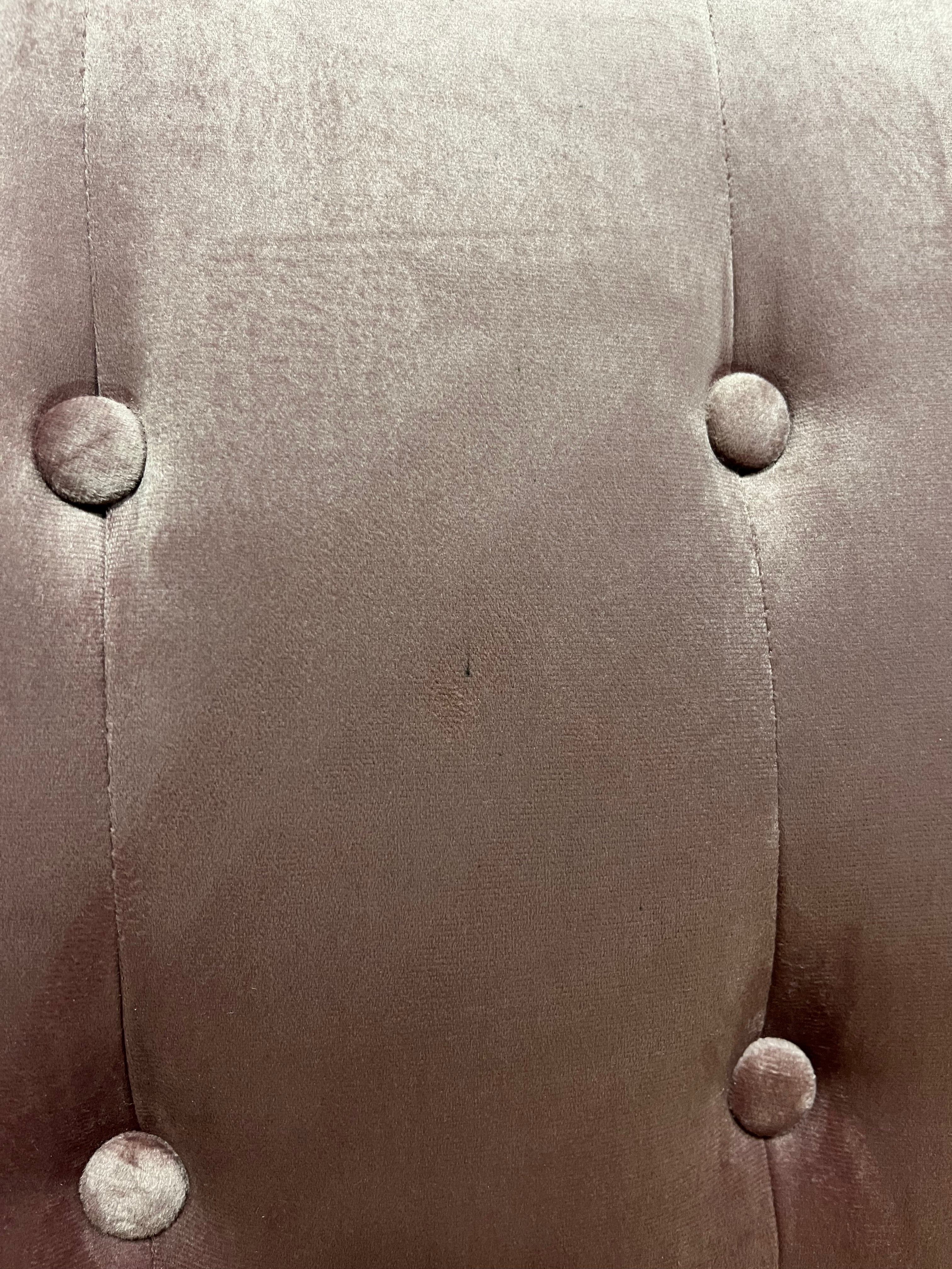 Tufted Velvet Convertible Sleeper sofa - Rose