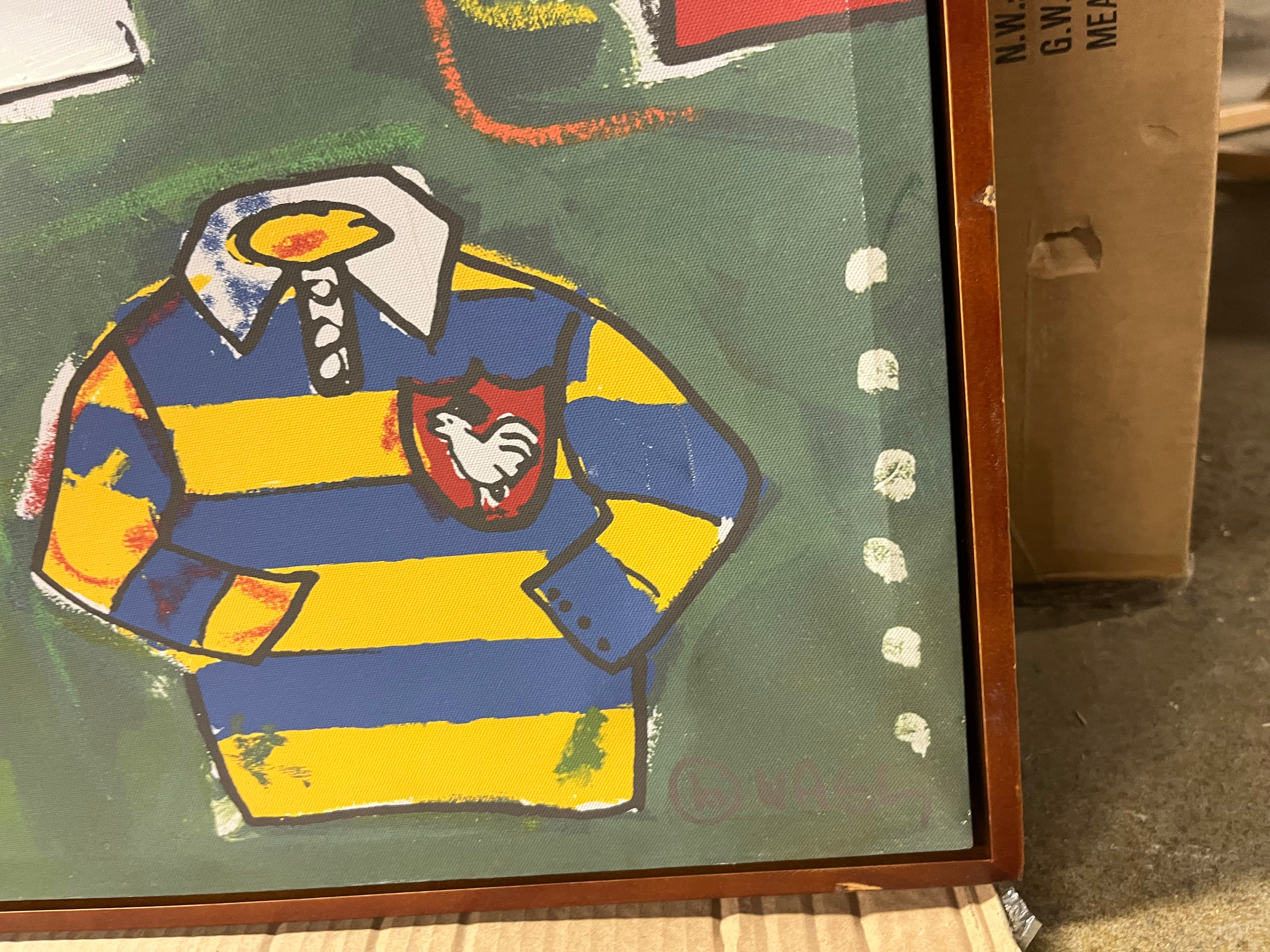 30x30 Tiny Rugby Shirt Wall Canvas
