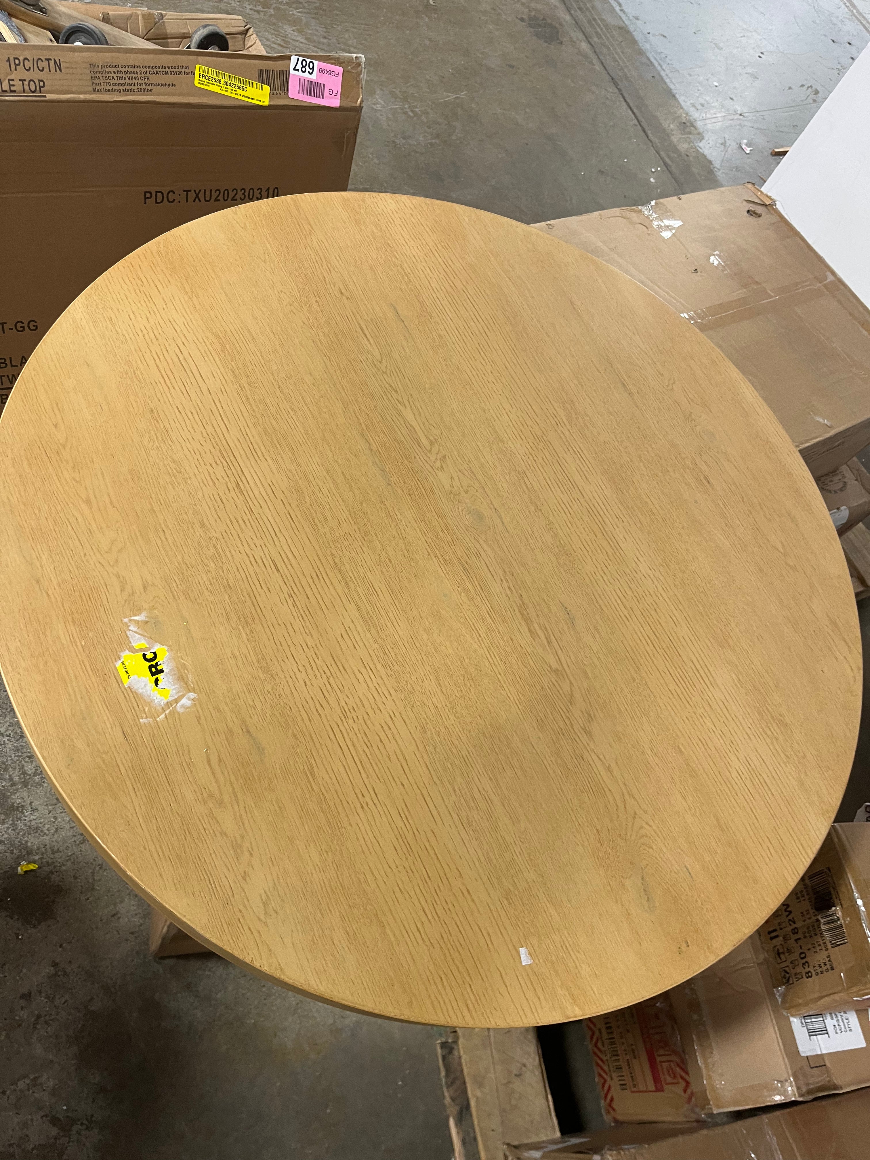 36" round table top