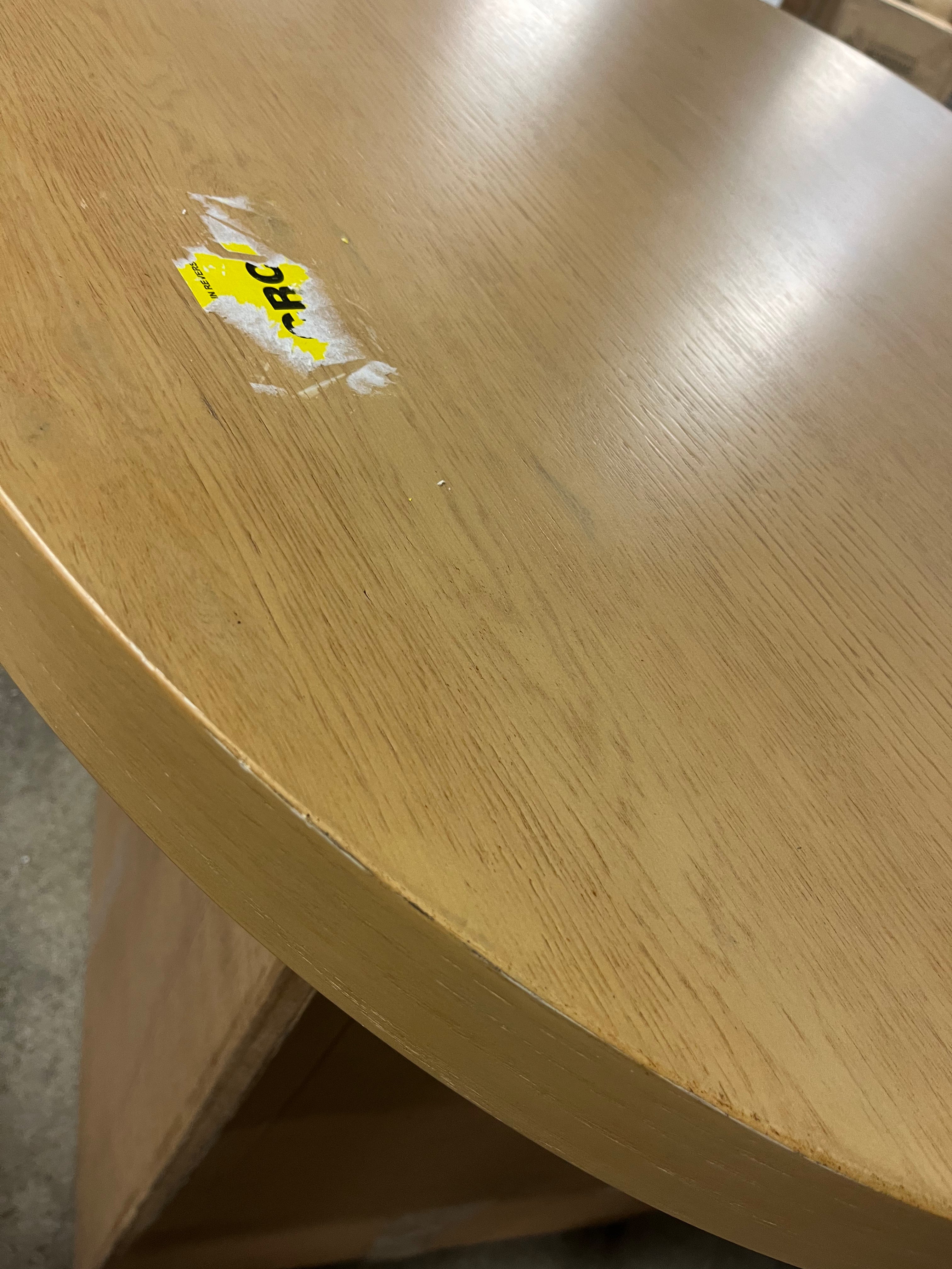 36" round table top