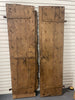 1800s Antique Teak Wood Carved Indian Door  (Set of 2)