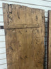 1800s Antique Teak Wood Carved Indian Door  (Set of 2)
