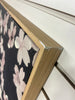30x60 daisy floral framed canvas natural