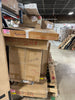 1 pallet of mixed desks, headboards, stool, lighting, mixed home decor