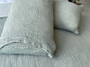 100% Cotton Muslin Blanket 4 Layers Bedspread Soft Turkish Cotton Muslin Bed Cover Reversible Coverlet Sage Green - Full/Queen