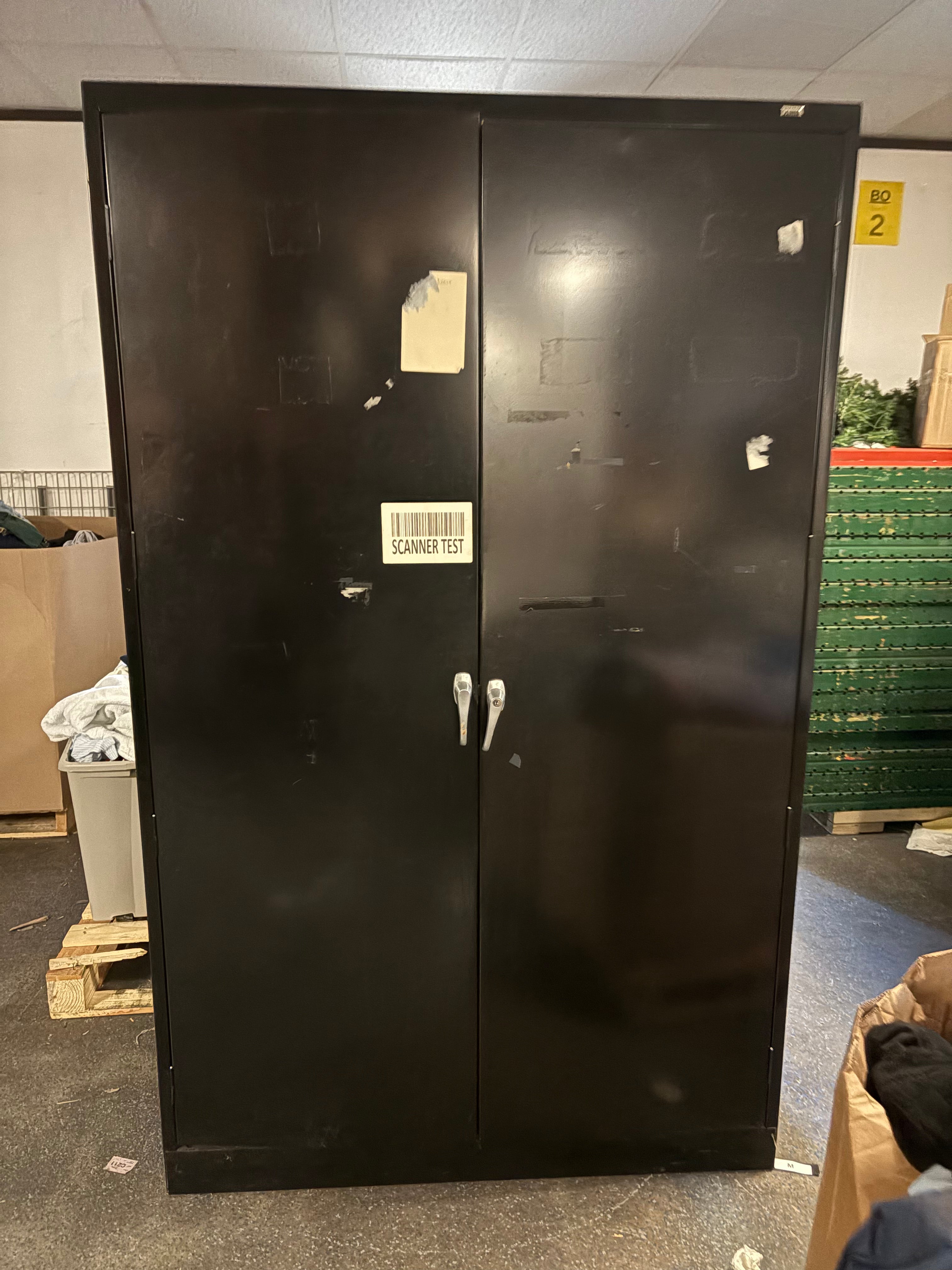 Used storage cabinet, final cut