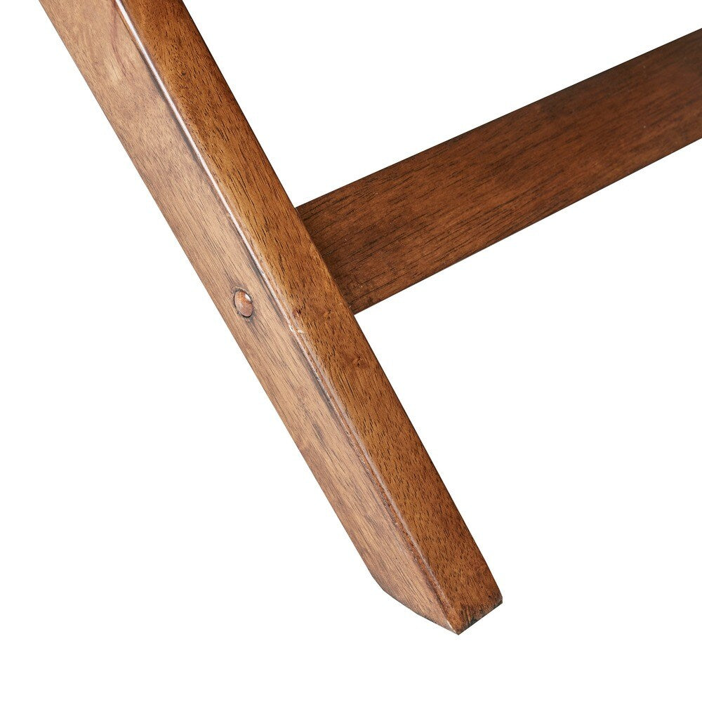 Turi Mustard Yellow/ Pecan Lounge Chair