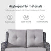 Imagin Wicker Outdoor Loveseat
