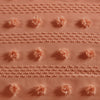 Vera Clip Jacquard Comforter Set - Rust - Twin