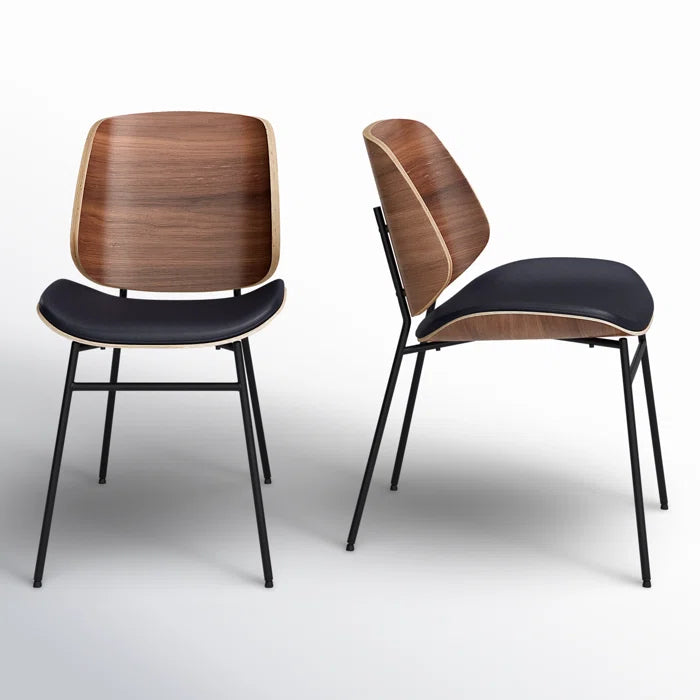 (Set of 2) Irina Bent Wood Dining Chair SHOWROOM ITEM