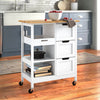 Isley Solid Wood Kitchen Island