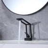 Contemporary Creative Design Bathroom Faucet Matte Black Lavatory Vanity Mixer Tap