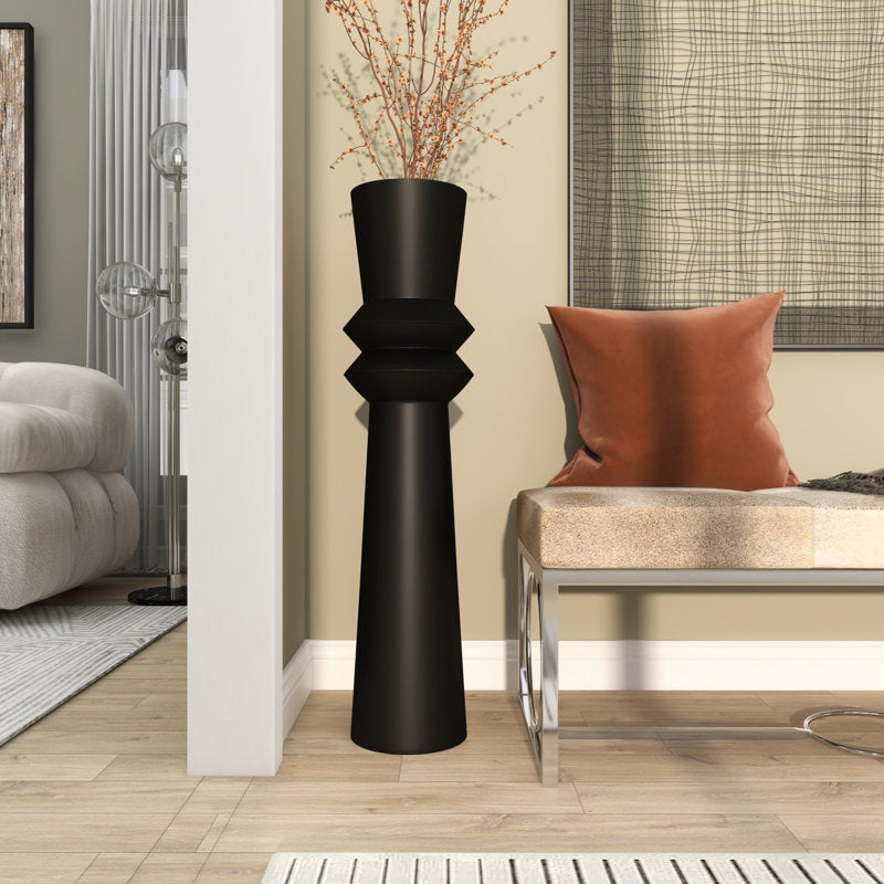Jaramie Metal Floor Vase
