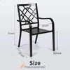Jayc Outdoor Stacking Dining Armchair (Set of 2)