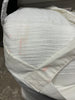 3pc Slub Center Stripe Comforter Set Sour Cream - King