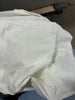 3pc Slub Center Stripe Comforter Set Sour Cream - King