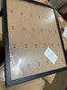 Black Picture Frame - Wood Picture Frame Complete with UV - Noir Classique - Set of 4
