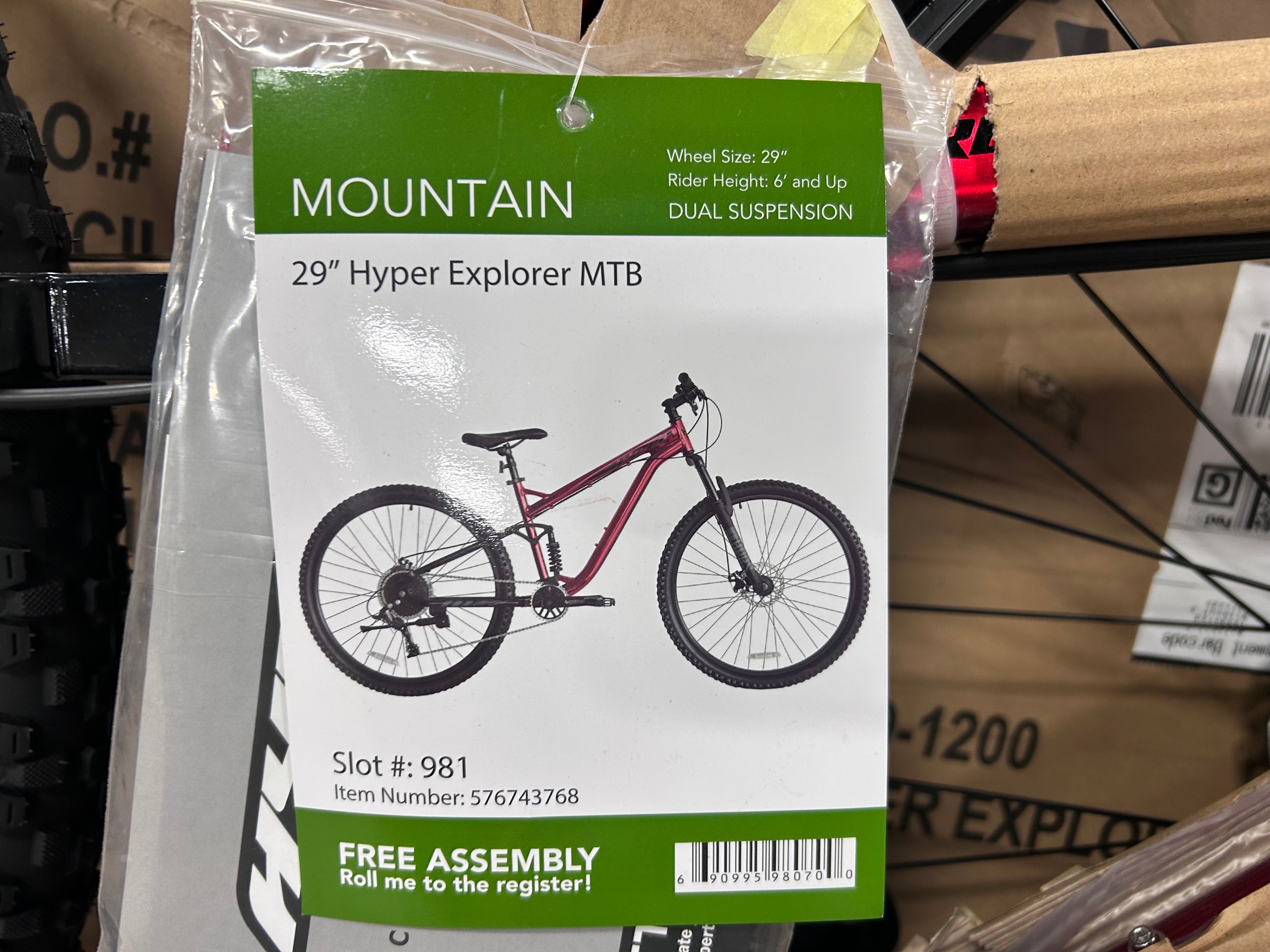 Hyper Explorer Dual Suspension Mountain Bike – Salvage & Co Indy