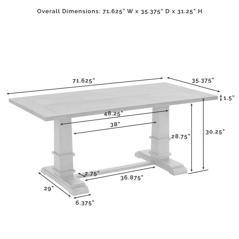 Joanna Dining Table Base Only