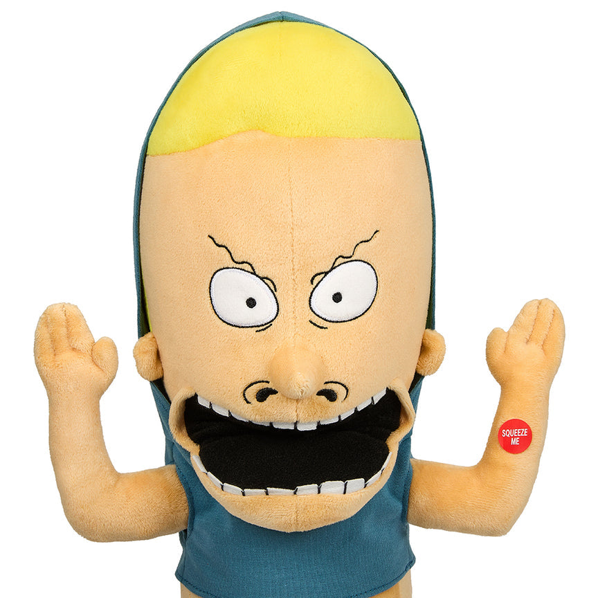BEAVIS AND BUTT-HEAD CORNHOLIO 16” HUGME SHAKE ACTION PLUSH WITH SOUND