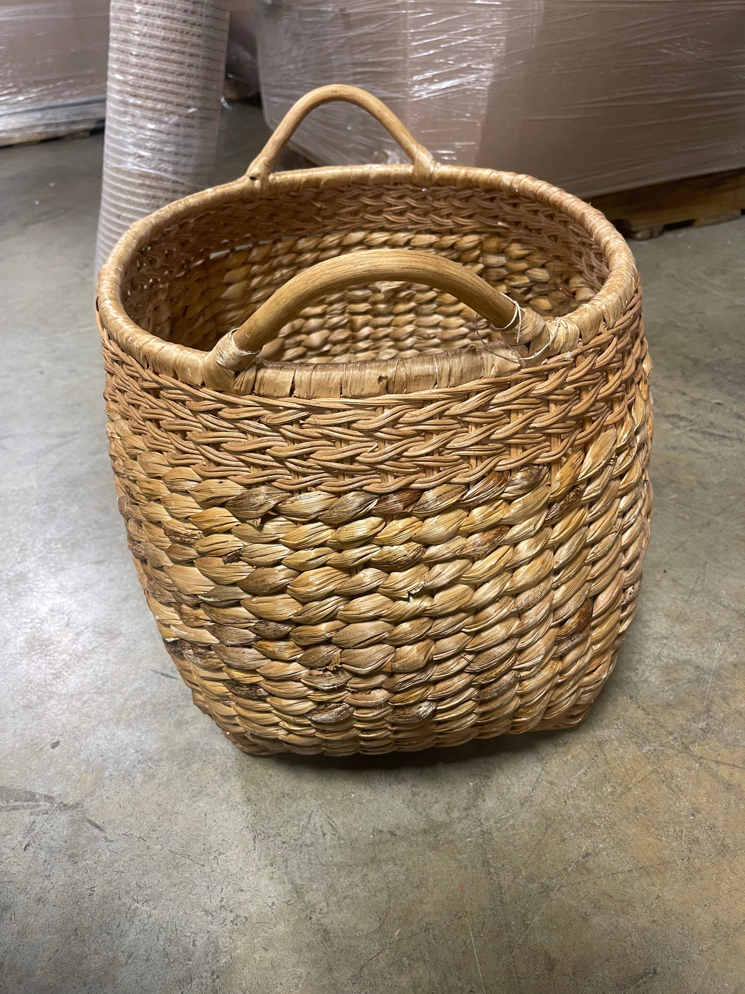 Woven Basket with Handles